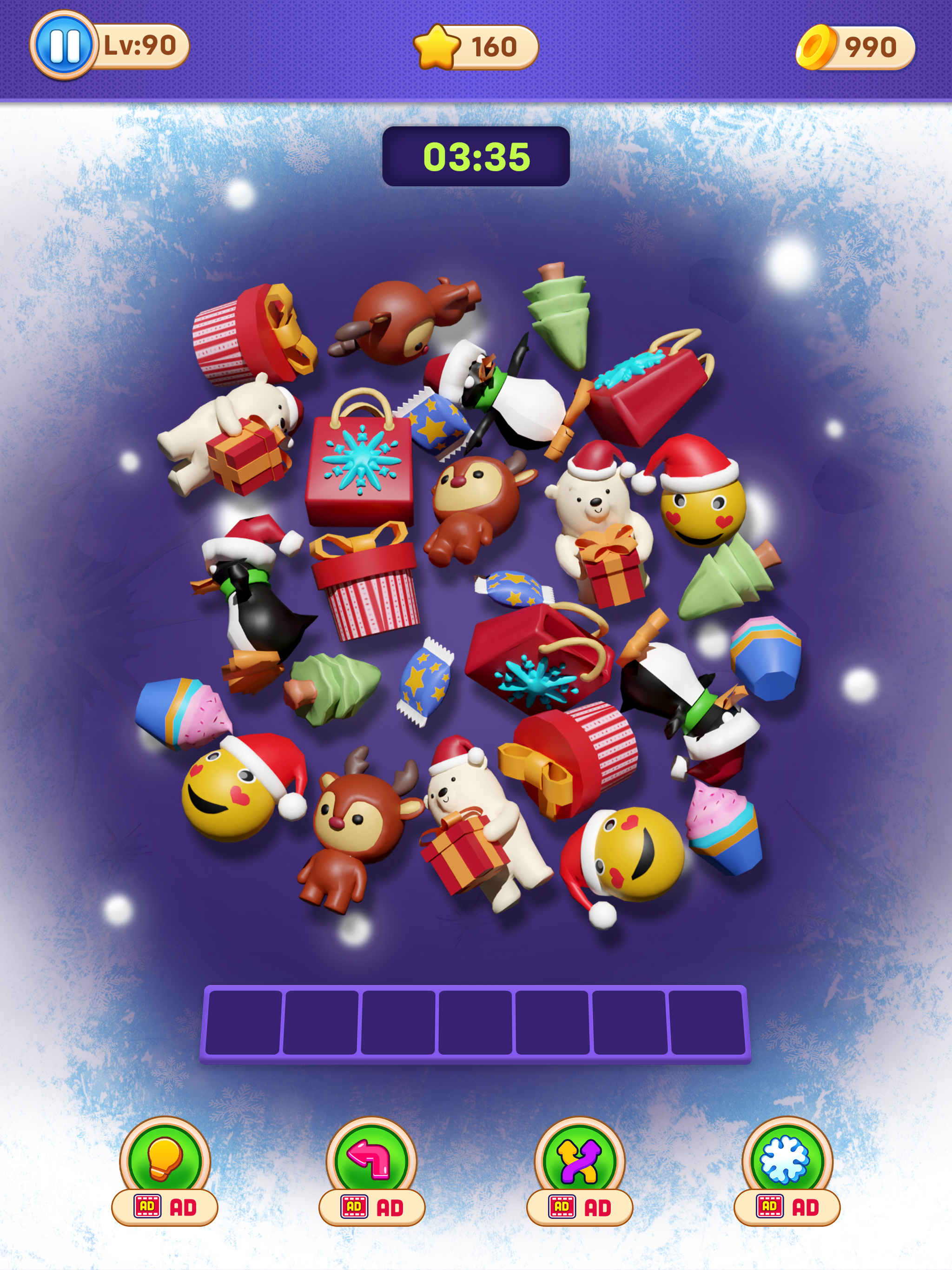 Christmas Tile Master 3D screenshot 9