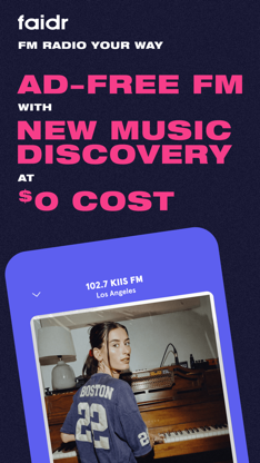 faidr: FM Radio app screenshot 1