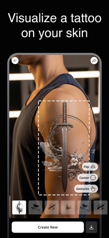 InkArty: Tattoo AI Generator Screenshot 6 of 8