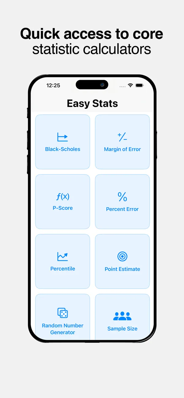 Screenshot #1 pour Easy Stats