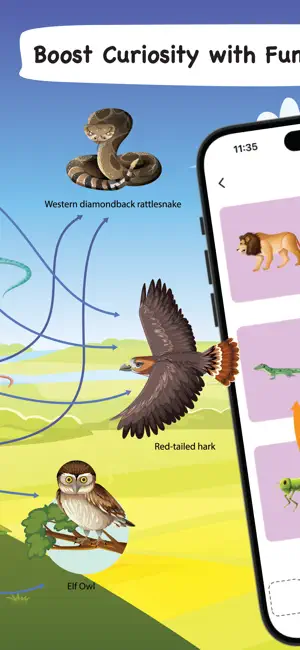Learn Food Chain: Food Web Kid screenshot 4