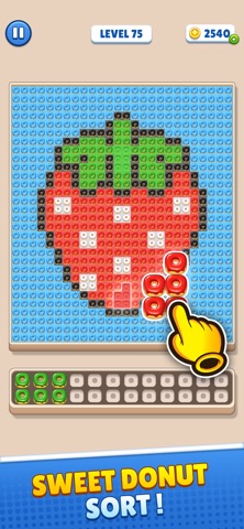 Donut Puzzle Sort: Diamond Art Screenshot 5 of 10
