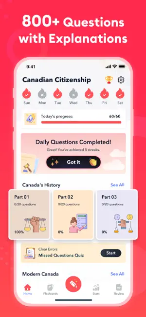 Canada Citizenship Test | 2026 screenshot 2