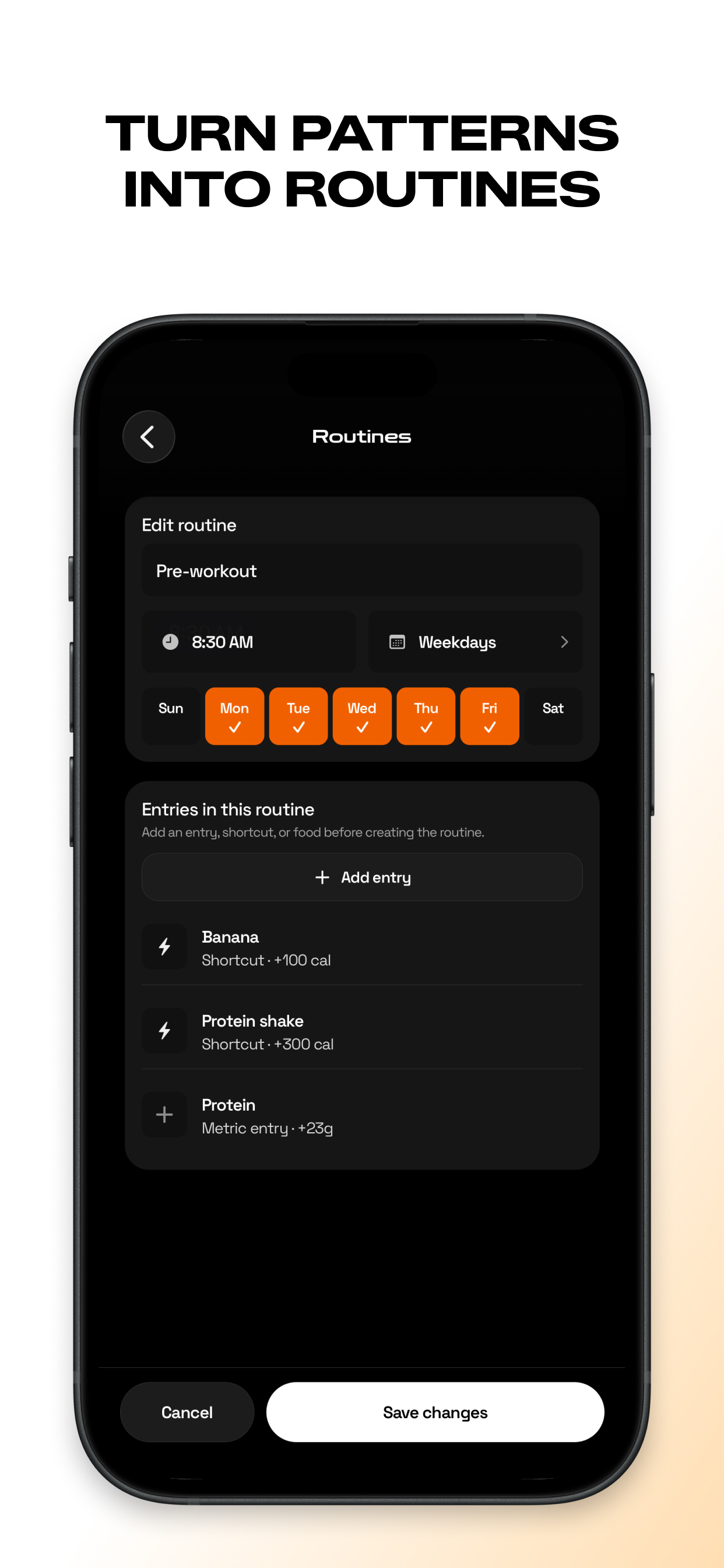 Levelday: Calorie Counter screenshot 8