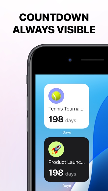 Countdown Widget Event - Day O