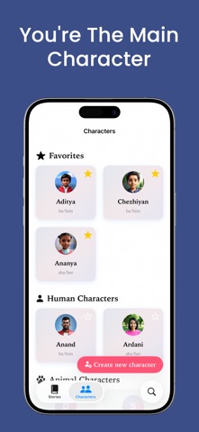 Story of Us: AI Storyteller app screenshot 2