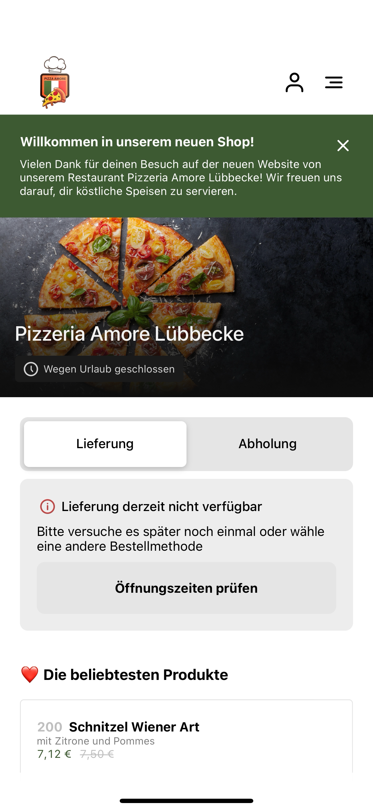 Pizzeria Amore Lübbecke screenshot 3