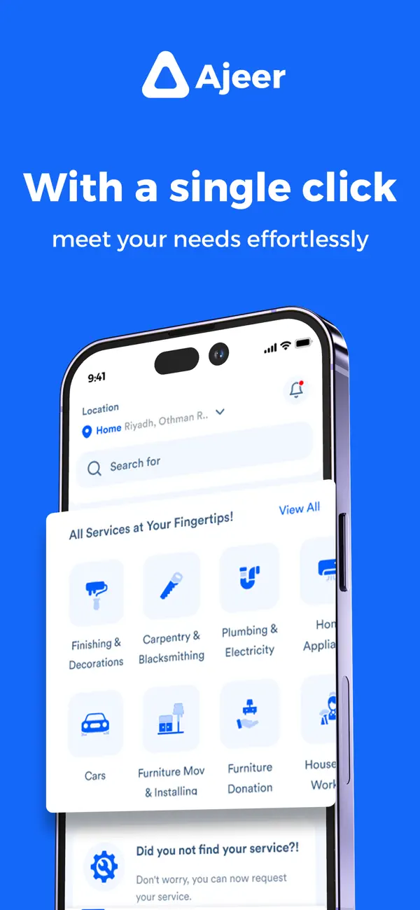 Screenshot #1 pour Home Service, Ac Repair Ajeer