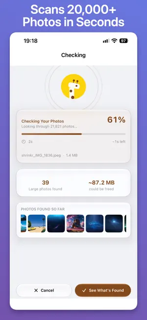 Shrinkr: Photo Storage Saver screenshot 2