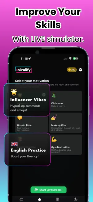 Prank AI Live Stream Viralify screenshot 2
