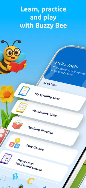 Buzzy Bee Spelling screenshot 1