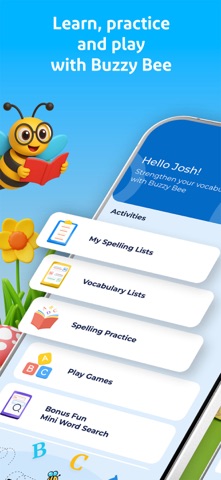 Buzzy Bee Spelling iPhone screenshot