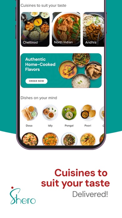 Shero: Home Food Delivery Screenshot