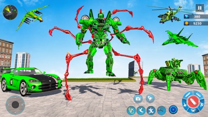 Spider Battle: Robot Wars Game Screenshot