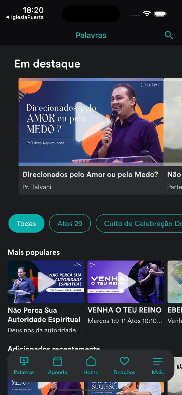 Screenshot #2 pour Igreja CEMC