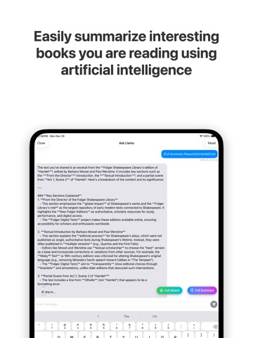 OCRBook iPad screenshot