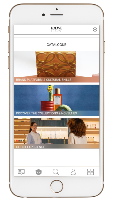 LOEWE Learn iPhone screenshot