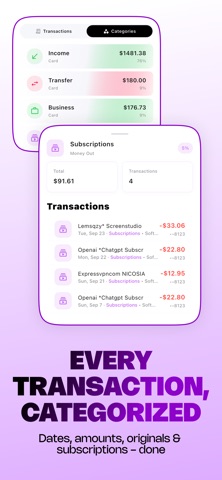 Guppy: Track Spending Habits screenshot