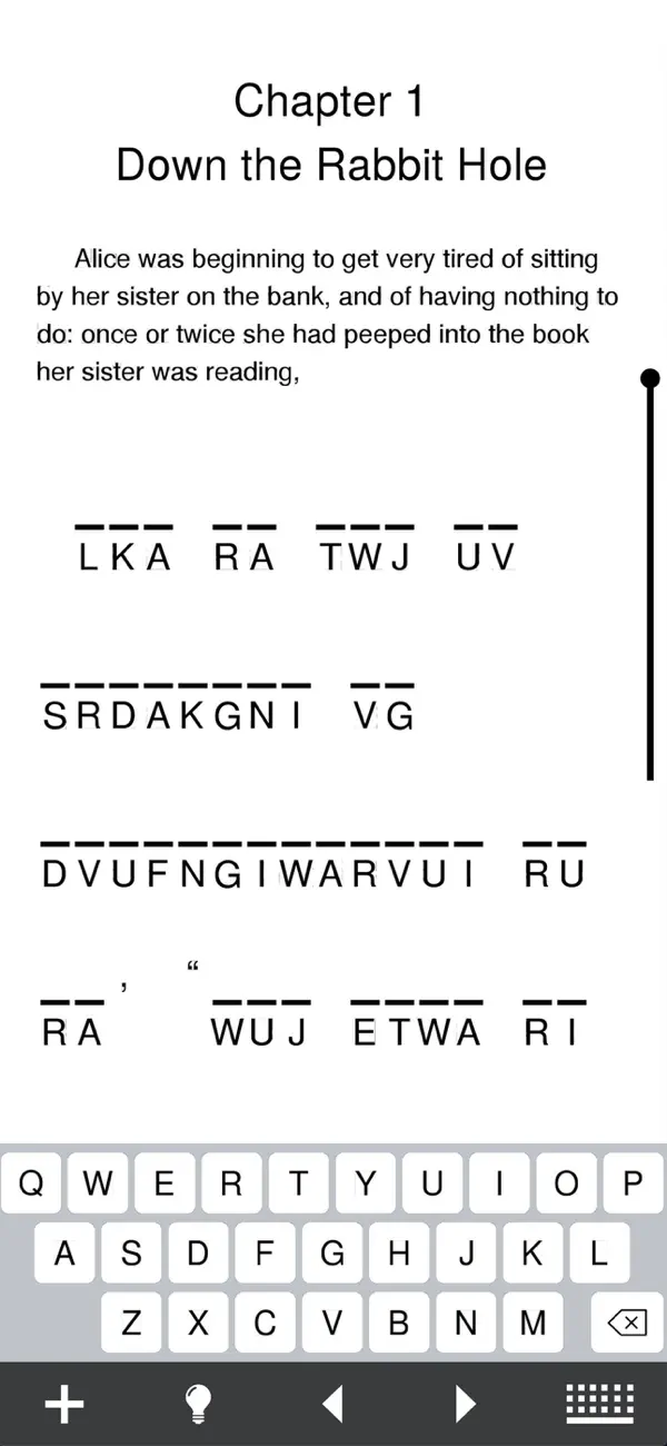 Screenshot #1 pour Cryptogram Tale