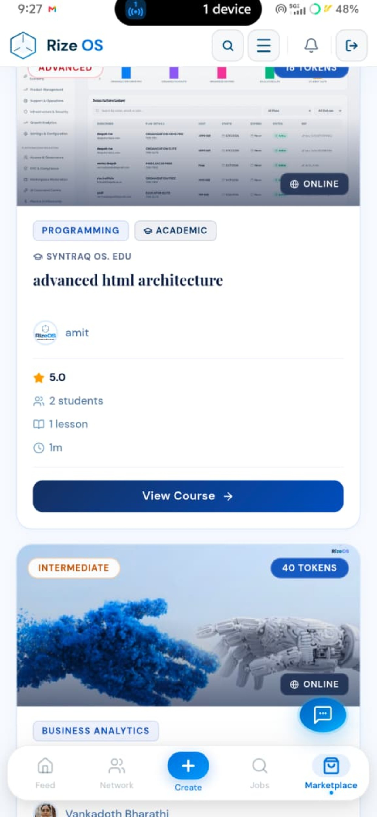 RizeOS screenshot 5