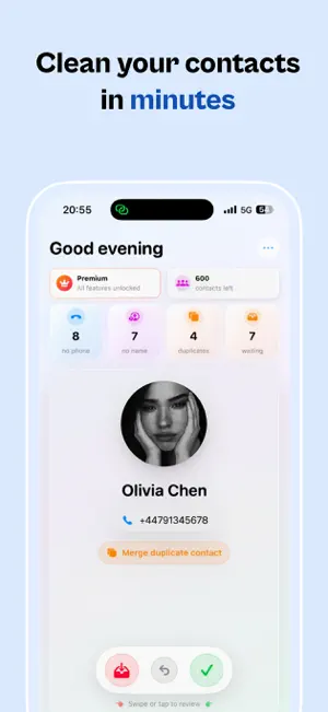 Contact Cleaner: Delete, Merge screenshot 1