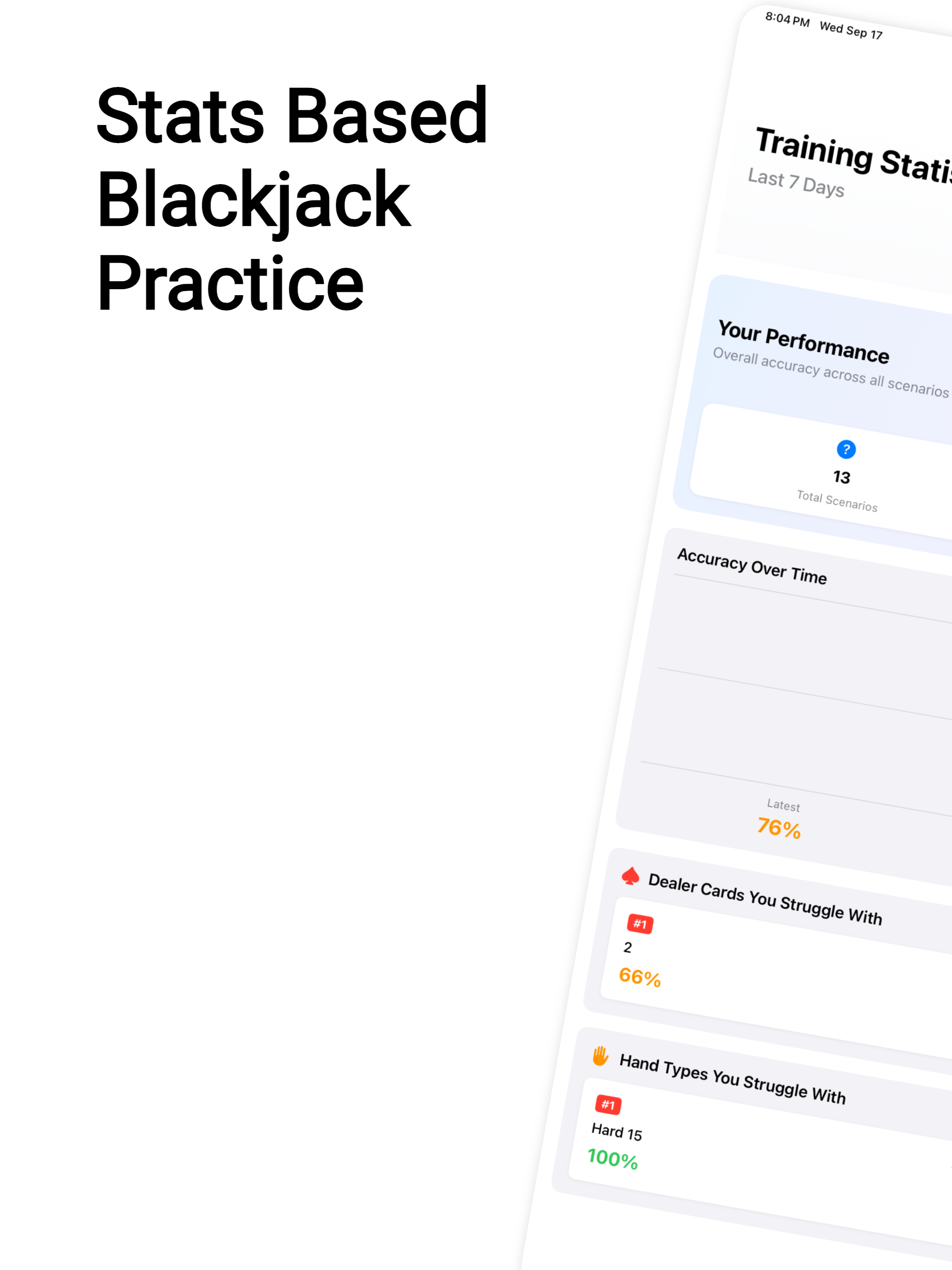Perfect Blackjack Trainer screenshot 6