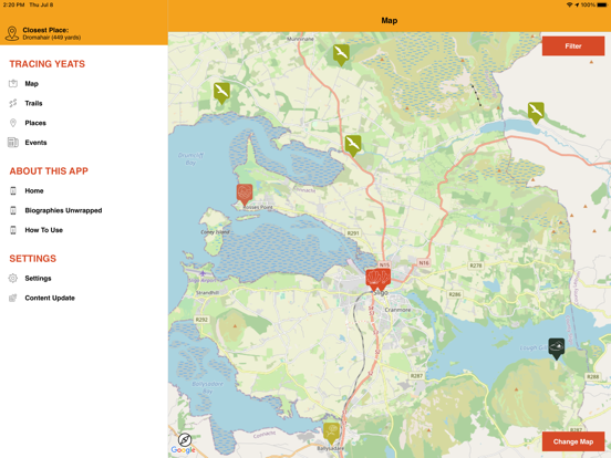Screenshot #6 pour Yeats Unwrapped in Sligo