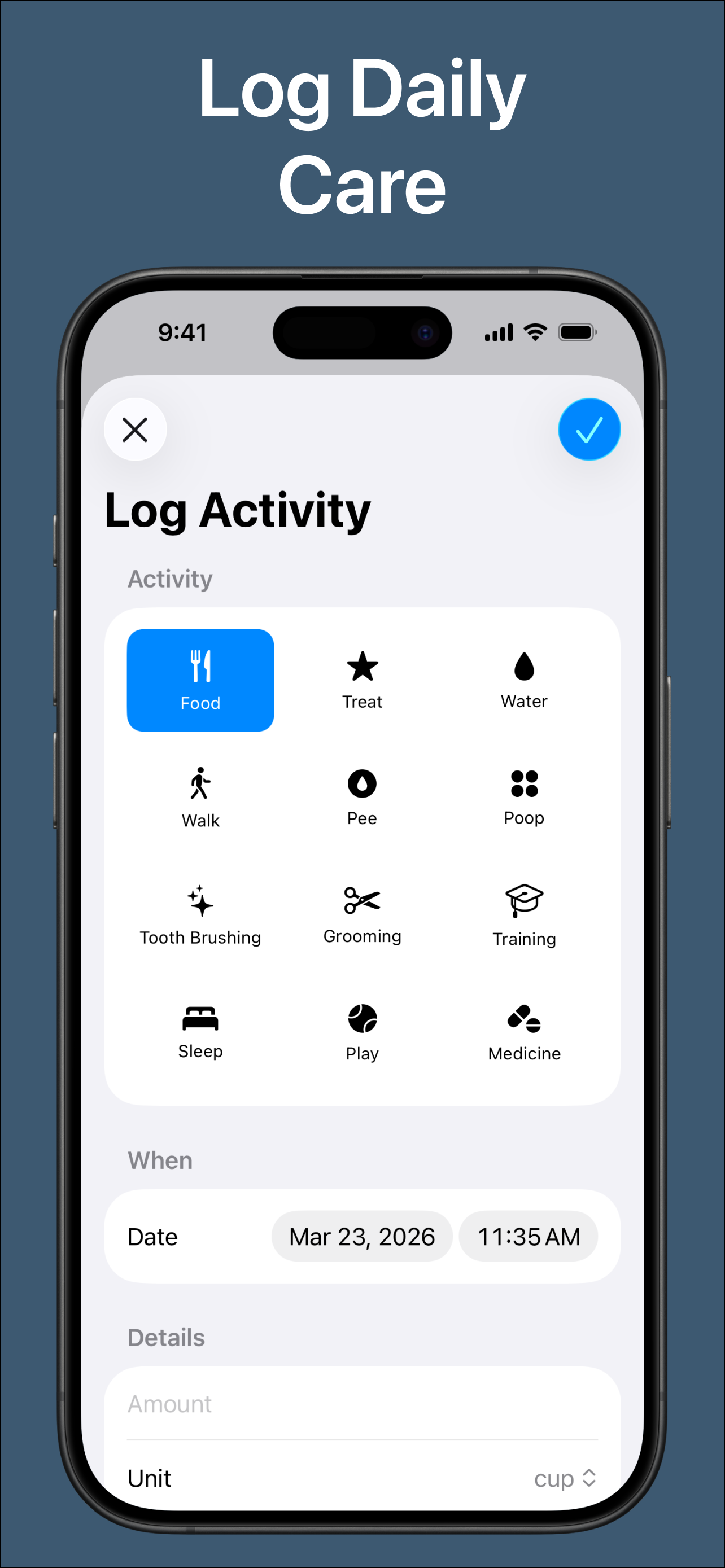 Paws: Dog Care Tracker screenshot 2