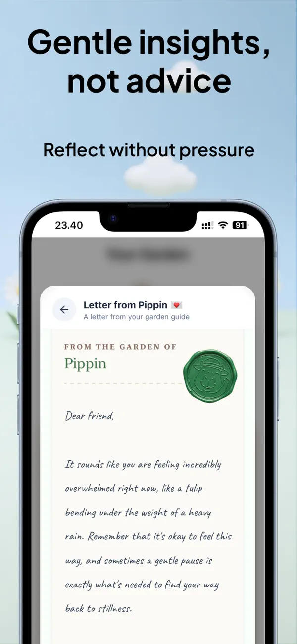 #5. Pippin - Overthinking Journal (iOS) De: Syauqy Aziz