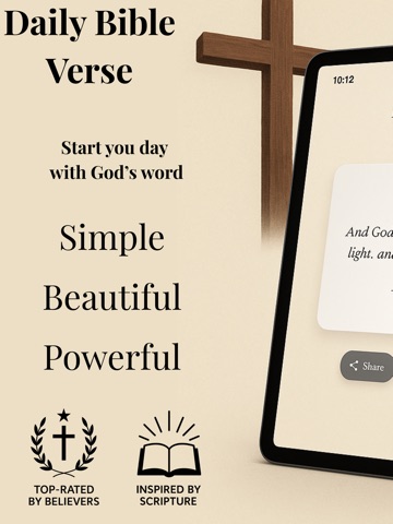 Daily Bible Verse: Prayers iPad screenshot
