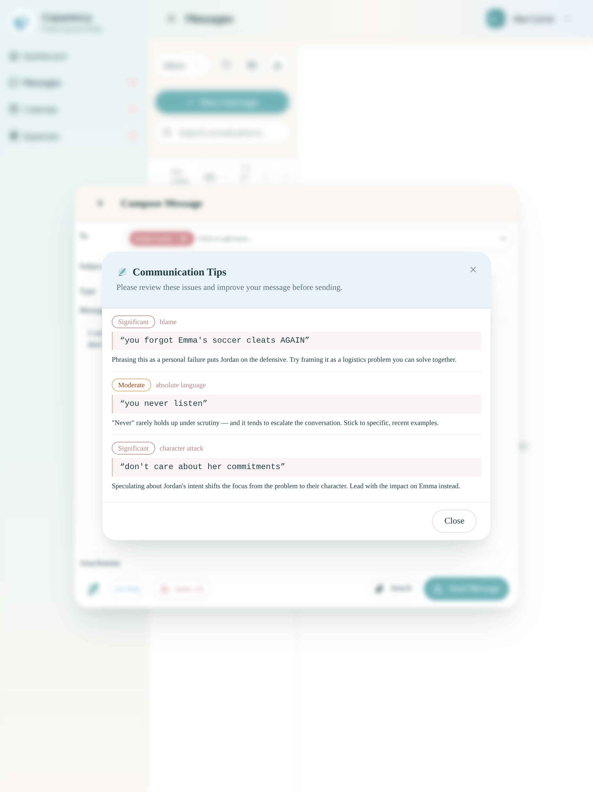 Coparency: Co-Parenting App screenshot 18