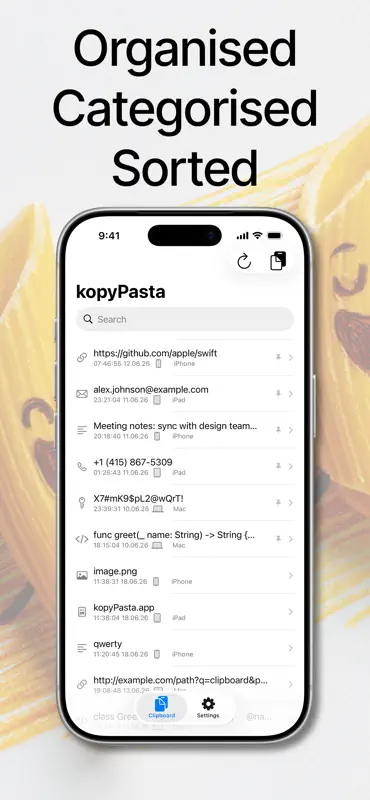 kopyPasta — Clipboard Manager screenshot 3 of 4