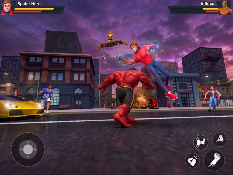 Super Rope Hero : superheroes screenshot 8