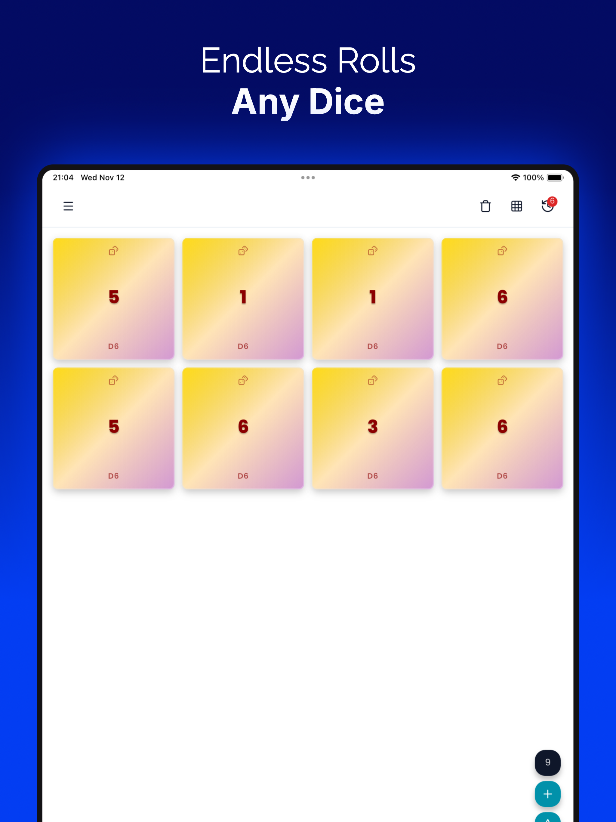 Dice Roller PRO+ screenshot 8