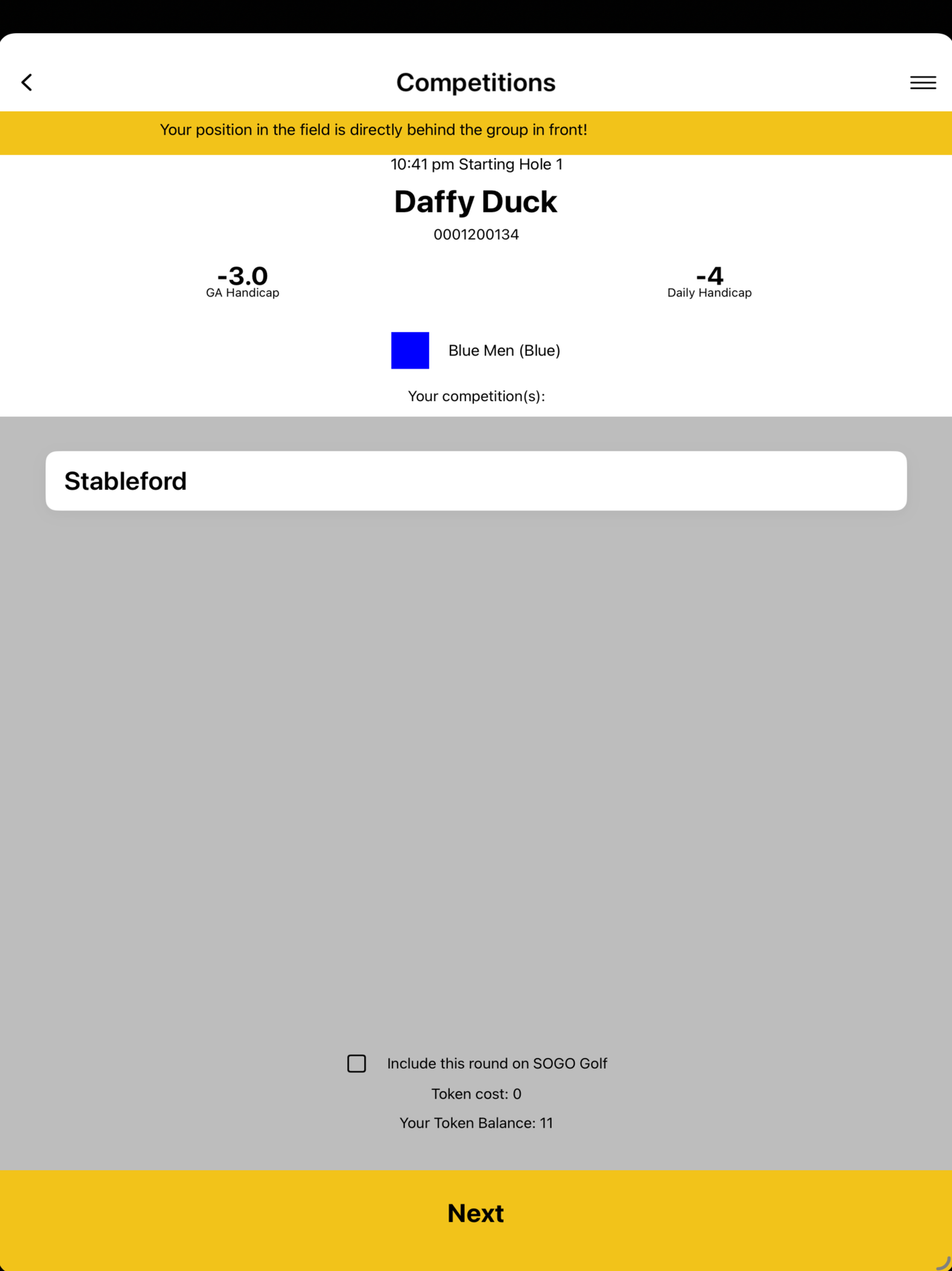 SimpleGolf Scoring screenshot 6