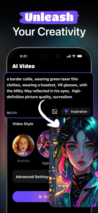 VidnoAi: Edit, Video Generator Screenshot 7 of 10
