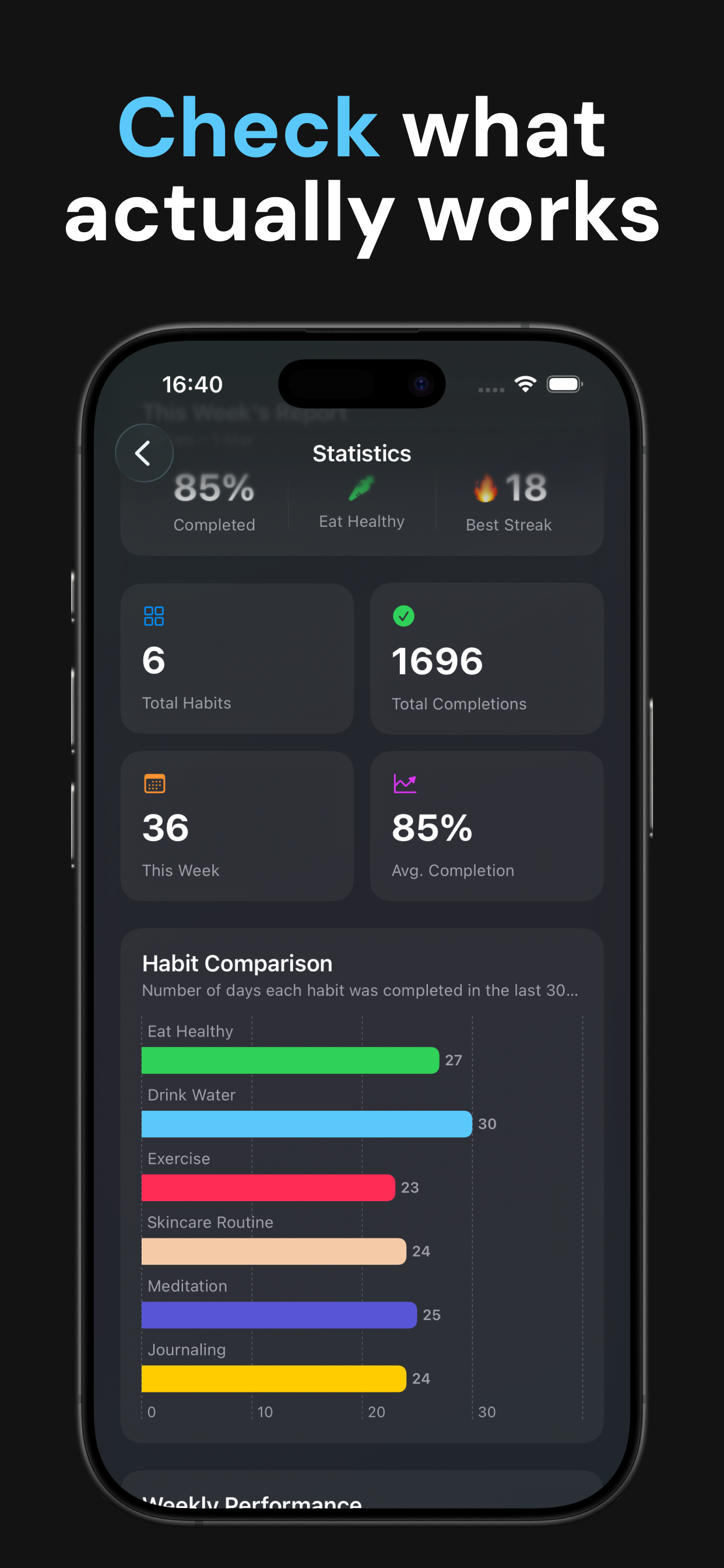 HabitBit: Liquid Habit Tracker screenshot 5