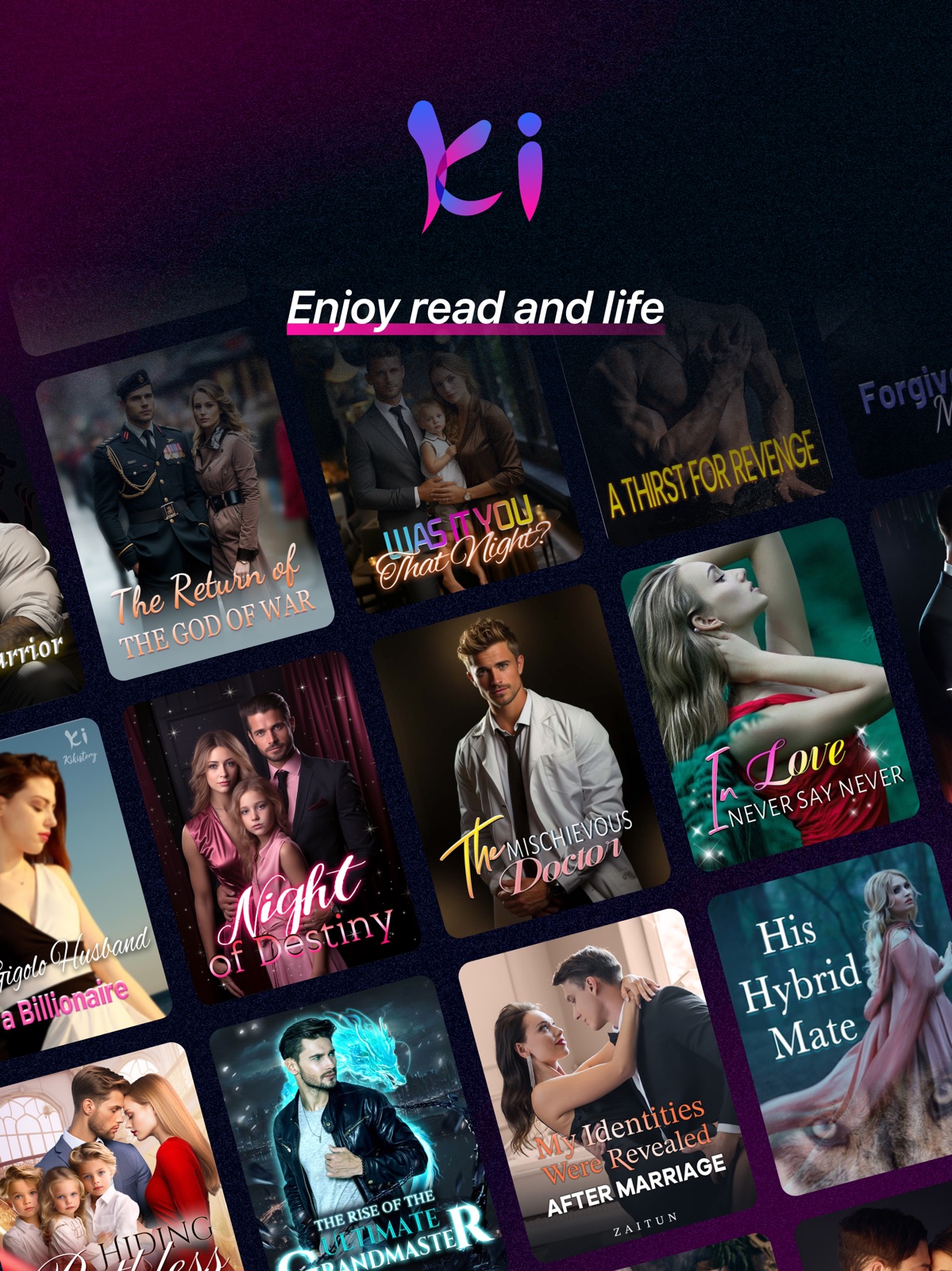 Kikistory - Read Good Novel ipad screenshot 1