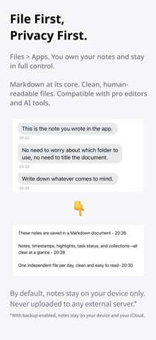 mynd - Chat-Style Journal Screenshot 6 of 6