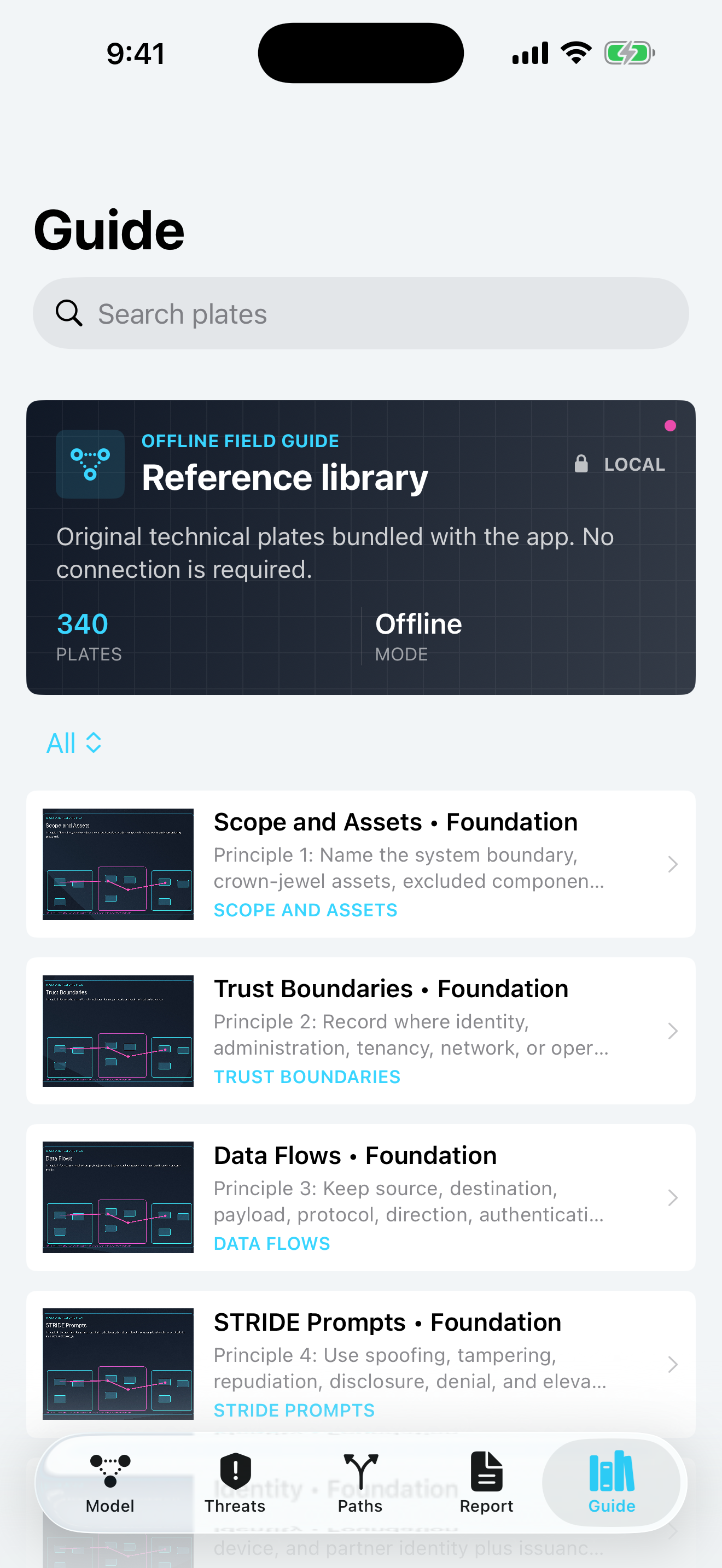 TrustStencil: Threat Model screenshot 4 of 4