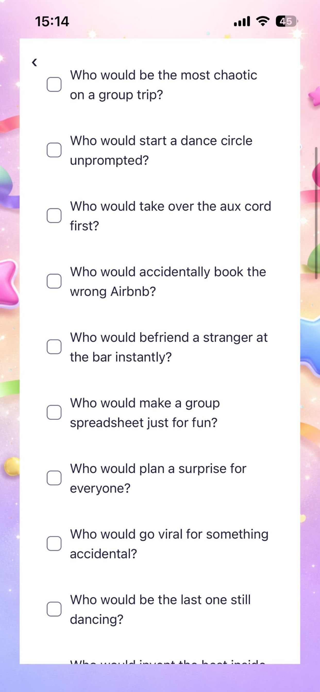 Ranking your Friends