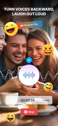Reverse Audio & Voice Effects screenshot