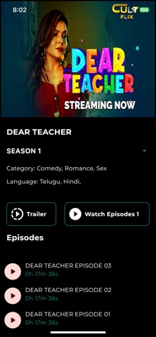 CultFlix OTT Screenshot 2 of 3