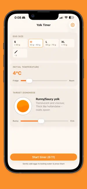 Yolk Timer screenshot 1