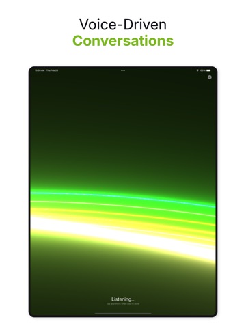 Chat with AI - Chathouse iPad screenshot