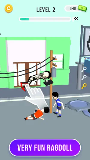 Ragdoll Breaking Bones Game screenshot 1