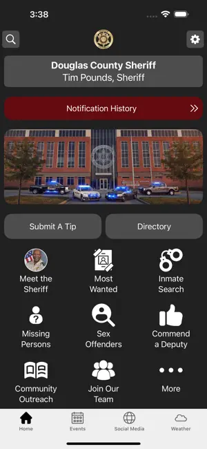 DC Sheriff GA Mobile screenshot 1