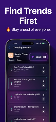 Tk Trends - Viral Growth AI screenshot