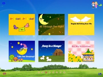 Animated kids songs B iPad screenshot