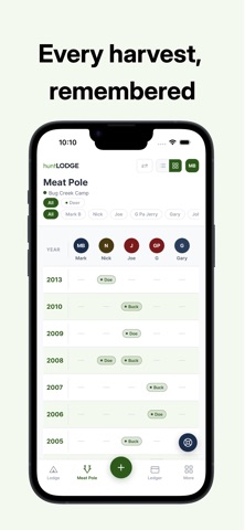 huntLODGE: Deer Camp Manager Screenshot 2 of 5
